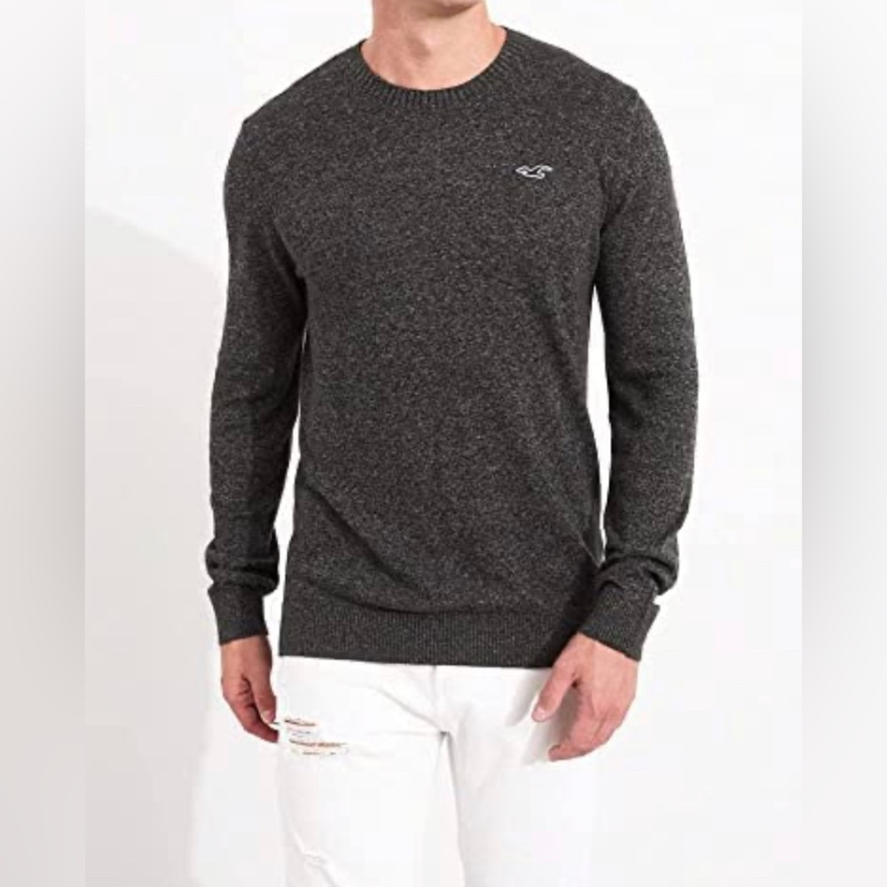 Hollister Men Lightweight Crewneck Sweat